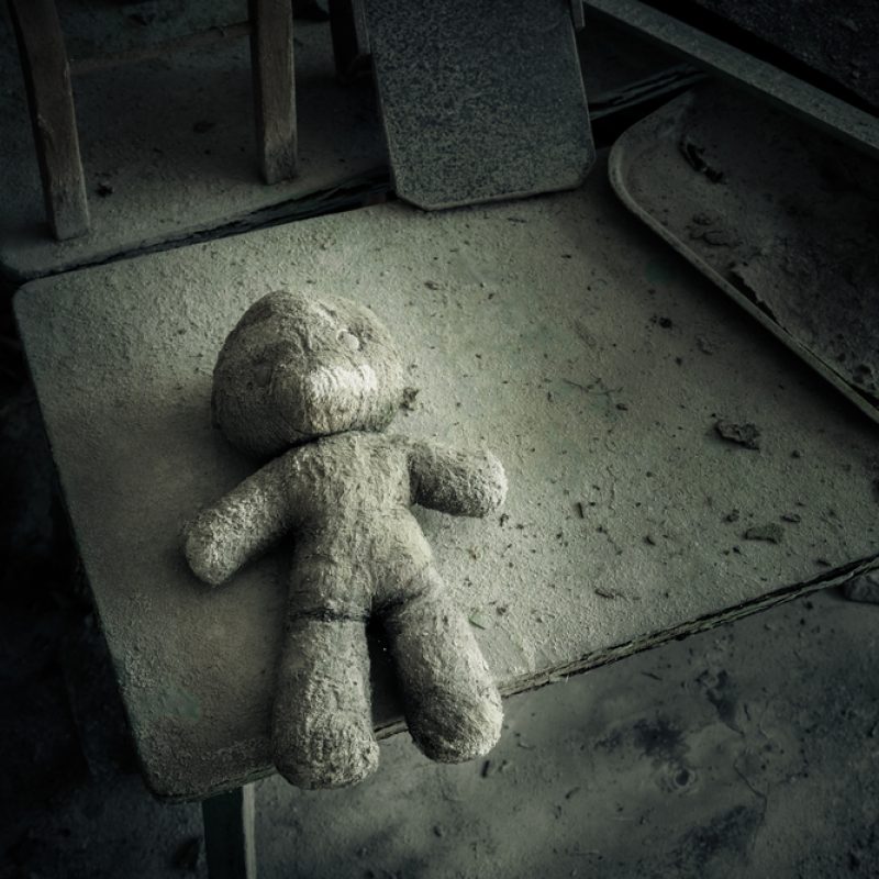 Abandoned,Kindergarten,In,Chernobyl,Exclusive,Zone.,Kopachi,Village.,Lost,Toys.